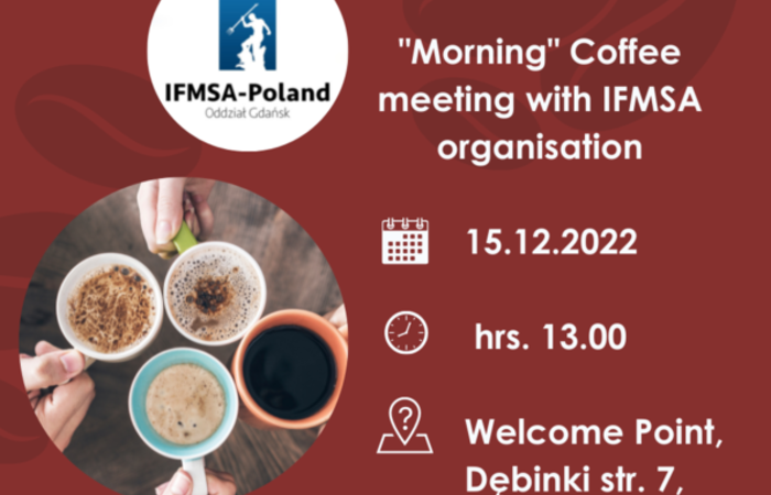 „Morning” Coffee meeting with IFMSA-Poland
